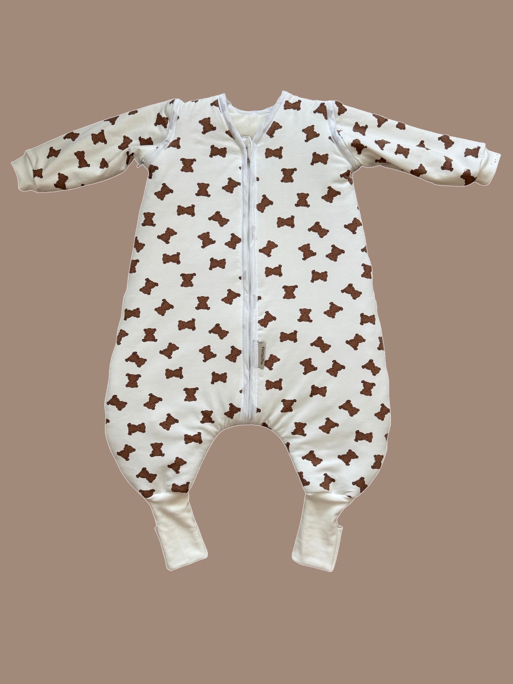 Vreća za spavanje s uzorkom s rukavima i nogavicama - Sleepy Zima