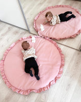 Pamučna Podloga za Pod s Volanima