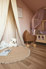 Pamučna Podloga za Pod s Volanima